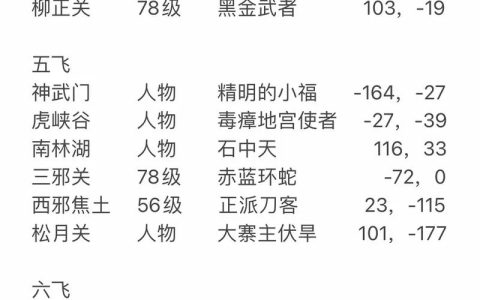 热血江湖36到60任务速通攻略，亲测高效升级路线