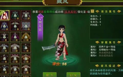 热血江湖披风银狐属性全解析，新手必看搭配指南
