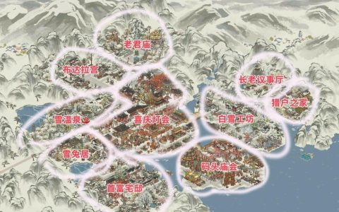 热血江湖手游天书全位置图，3分钟速通隐藏点位攻略