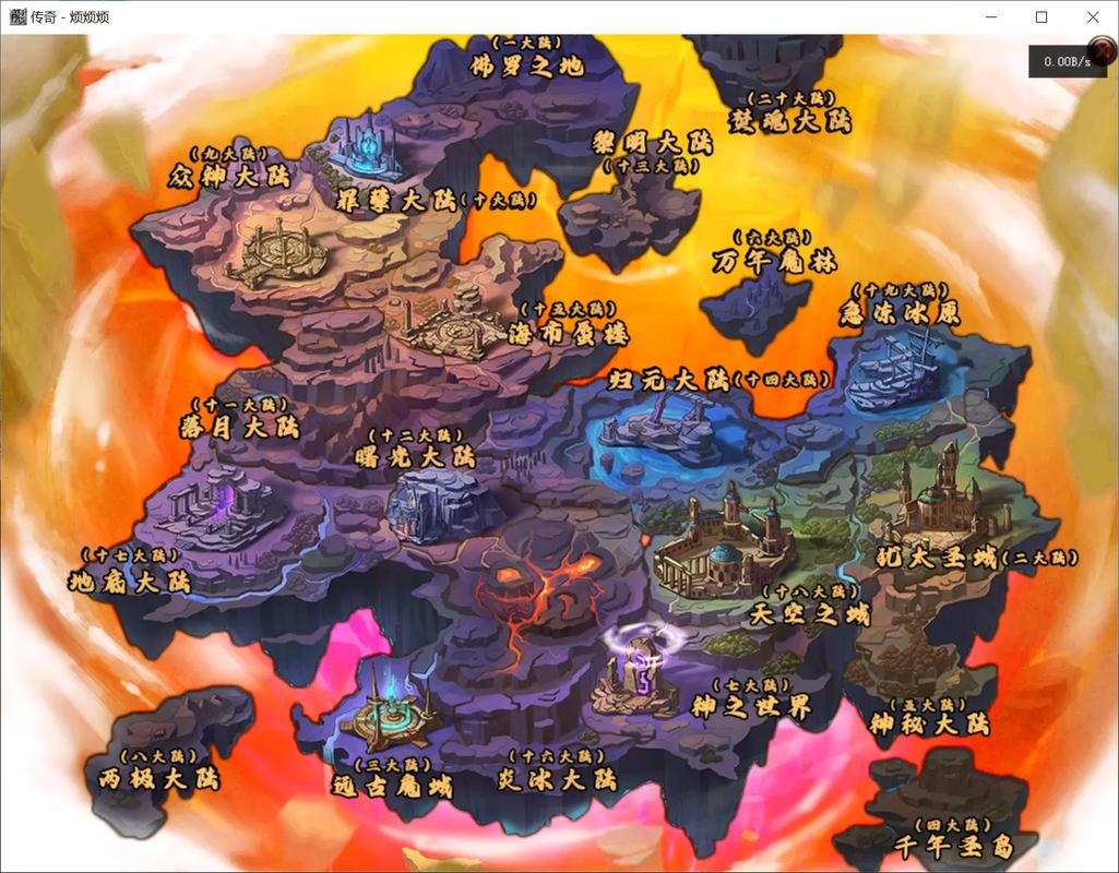 热血江湖新手必看：3分钟教你快速找到所有地图入口-4