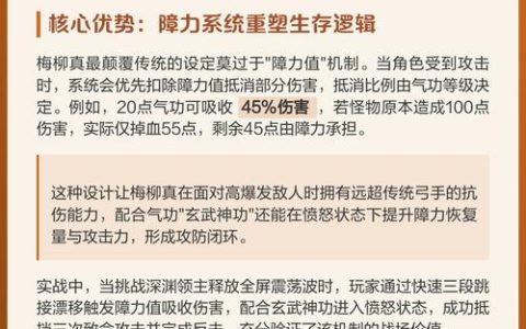 热血江湖梅柳真2026最新玩法攻略，气功加点与技能搭配详解