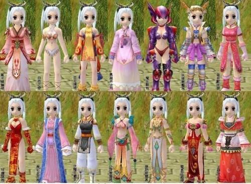 热血江湖少女时装大全，这5套绝版款你集齐了吗？-3